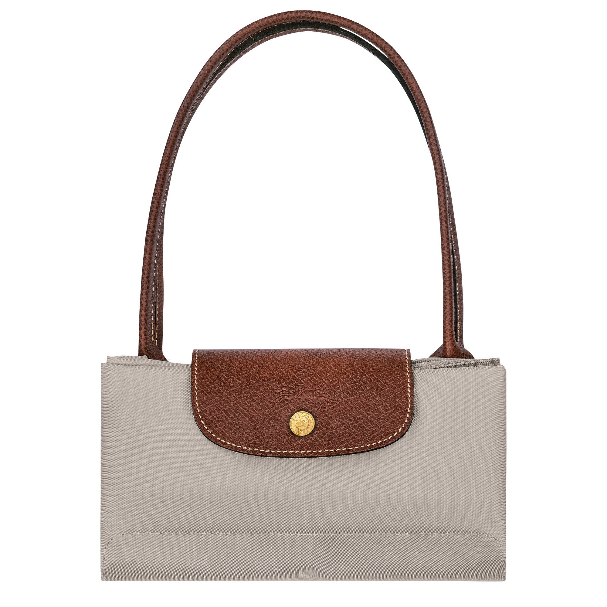 לונגשאמפ תיק כתף גדול Le Pliage Original אפור בהיר