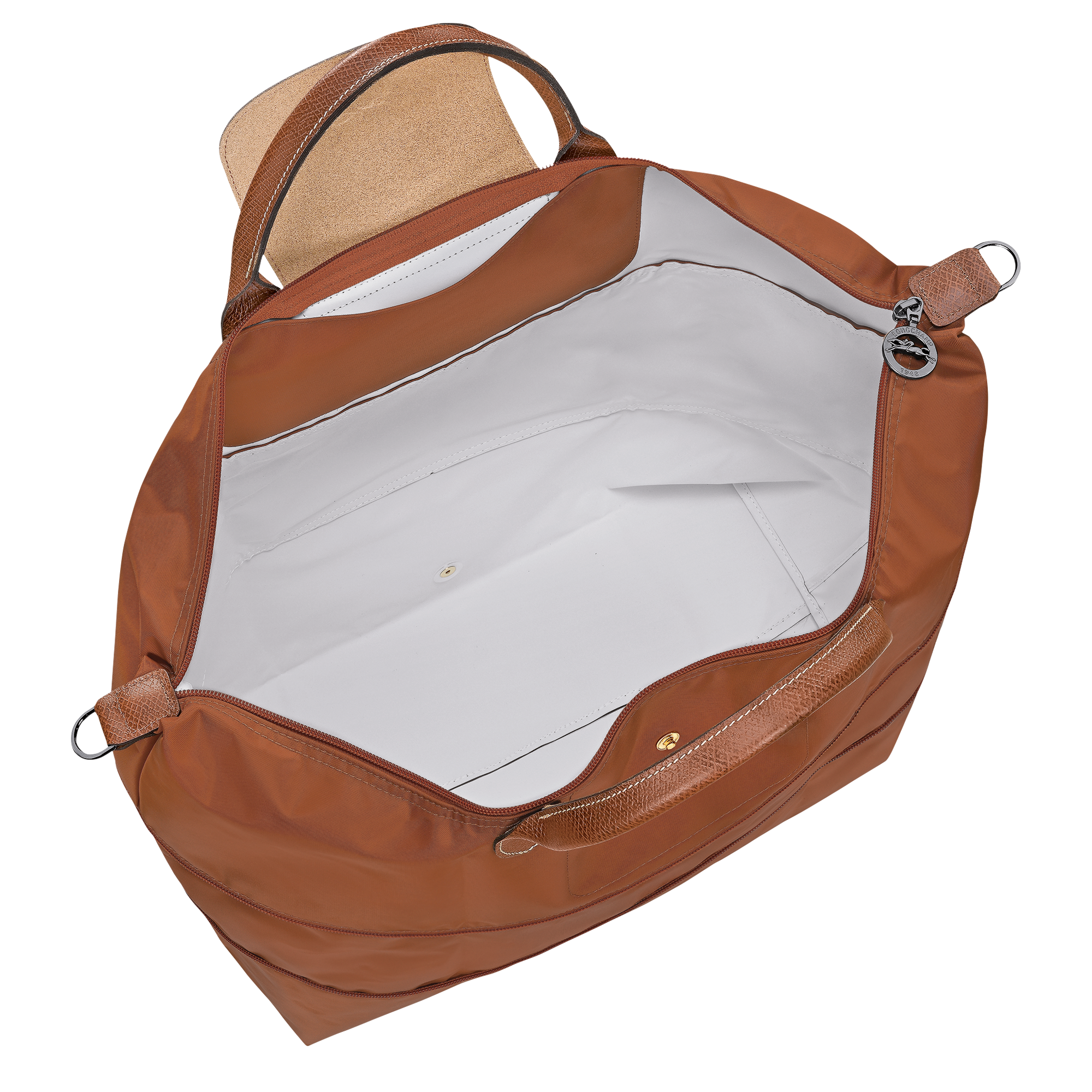 לונגשאמפ תיק נסיעות מתרחב Le Pliage Original חום