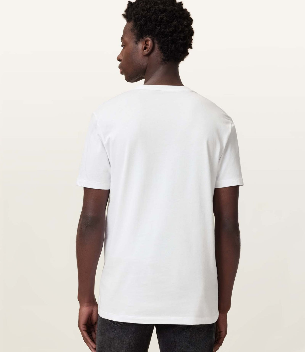 ALLSAINTS טי שירט קצרה בצבע לבן - CHOZEN