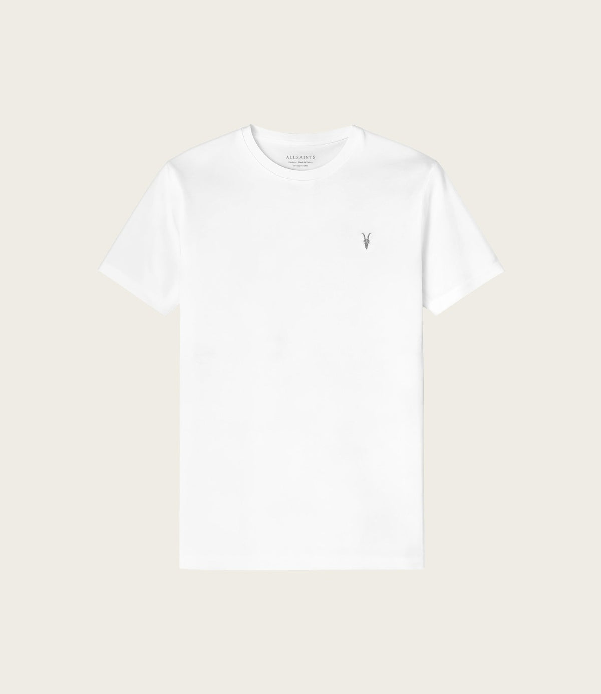 ALLSAINTS טי שירט קצרה בצבע לבן - CHOZEN