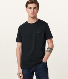 ALLSAINTS טי שירט קצרה בצבע שחור - CHOZEN