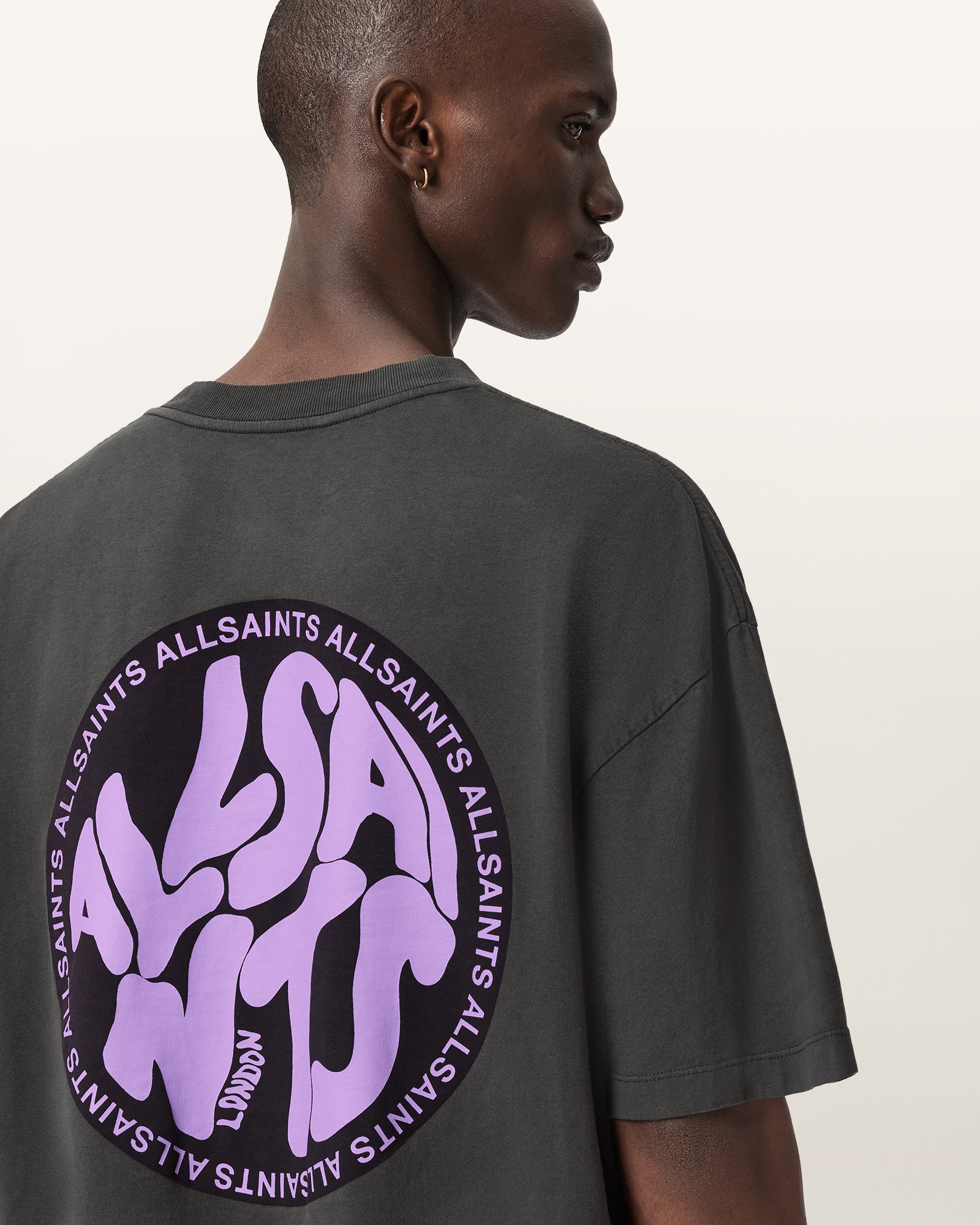 אול סיינטס טישרט DISTORTION SS CREW לגברים