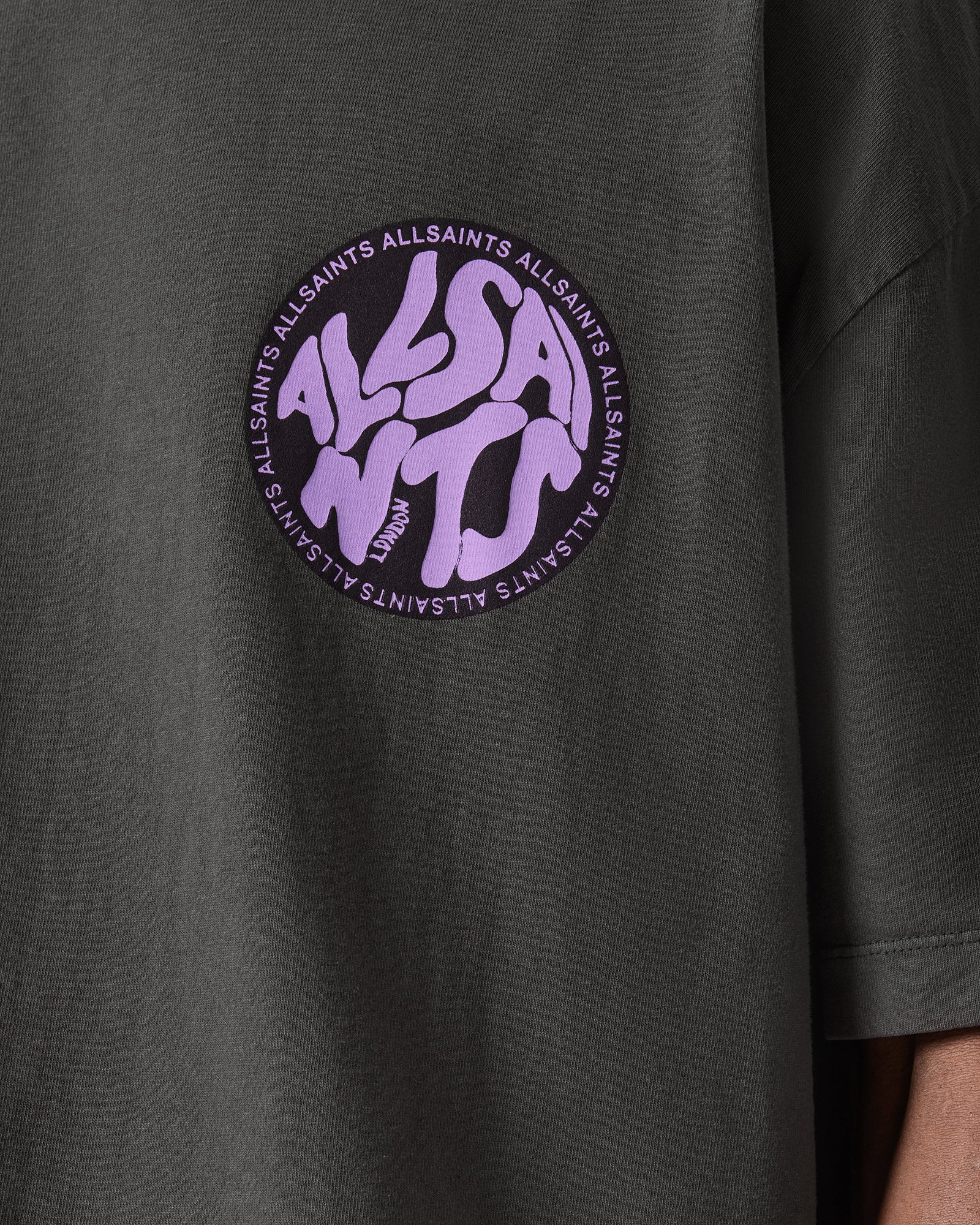 אול סיינטס טישרט DISTORTION SS CREW לגברים