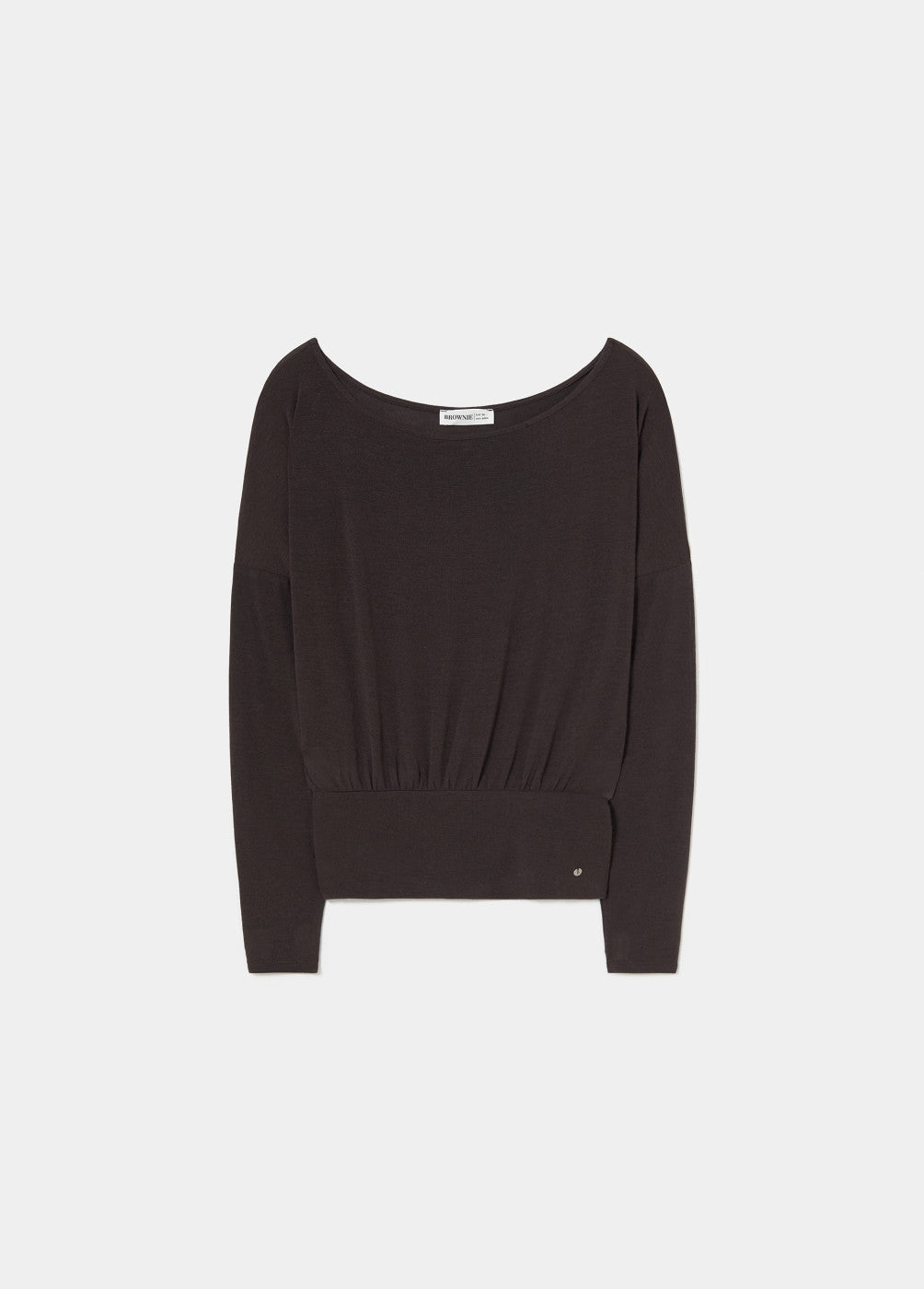 בראוני חולצה ארוכה לנשים