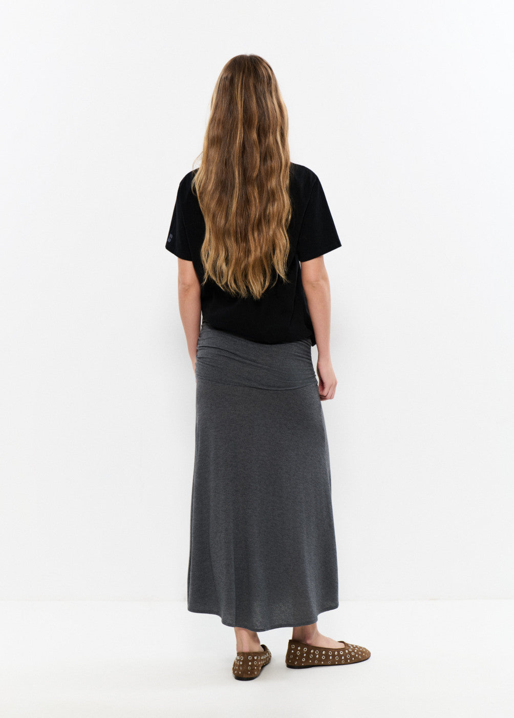 בראוני חצאית מידי לנשים