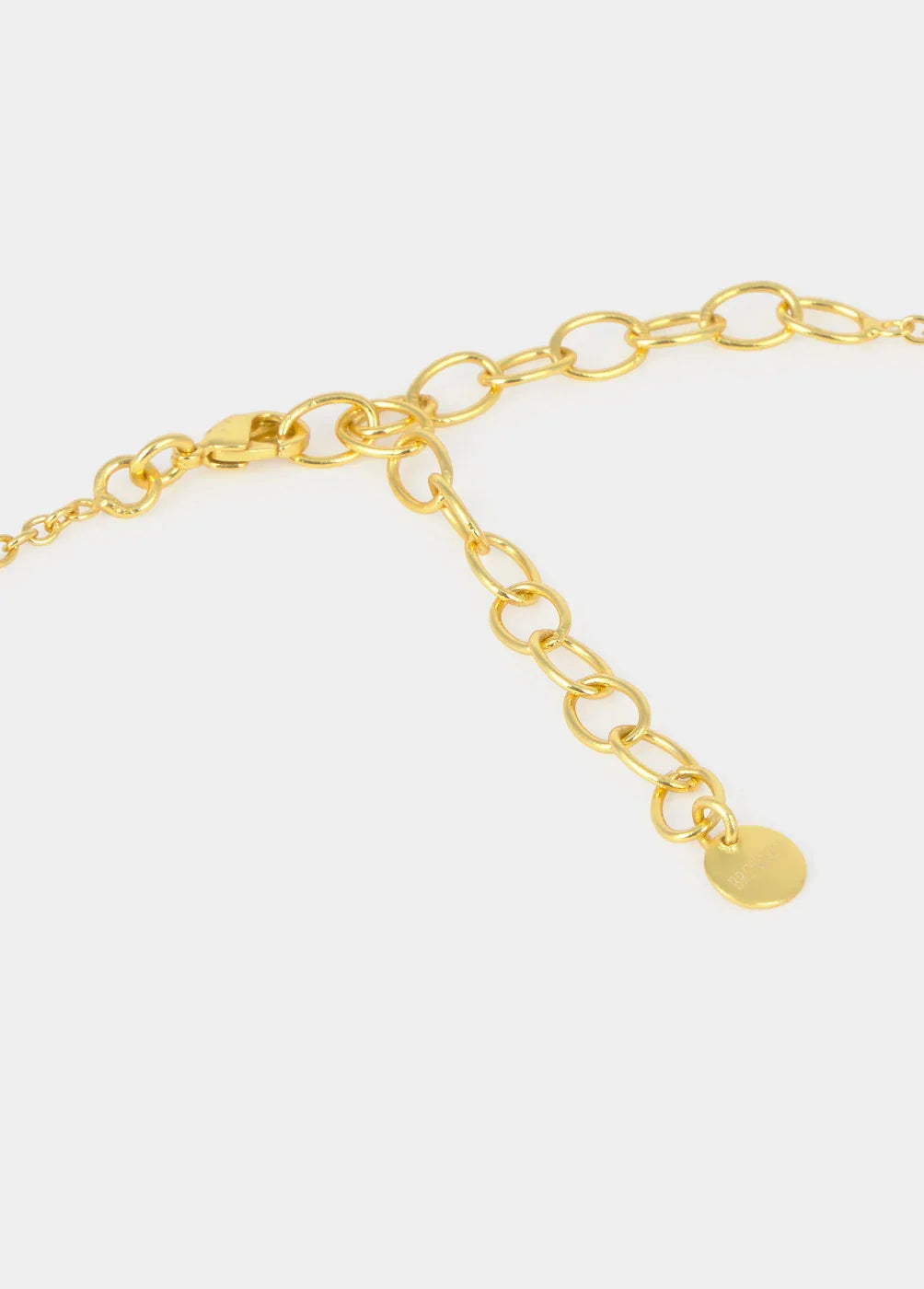 שרשרת גורמט זהב עם סוגר וטבעת עגולה, עיצוב יוקרתי מבית CHOZEN