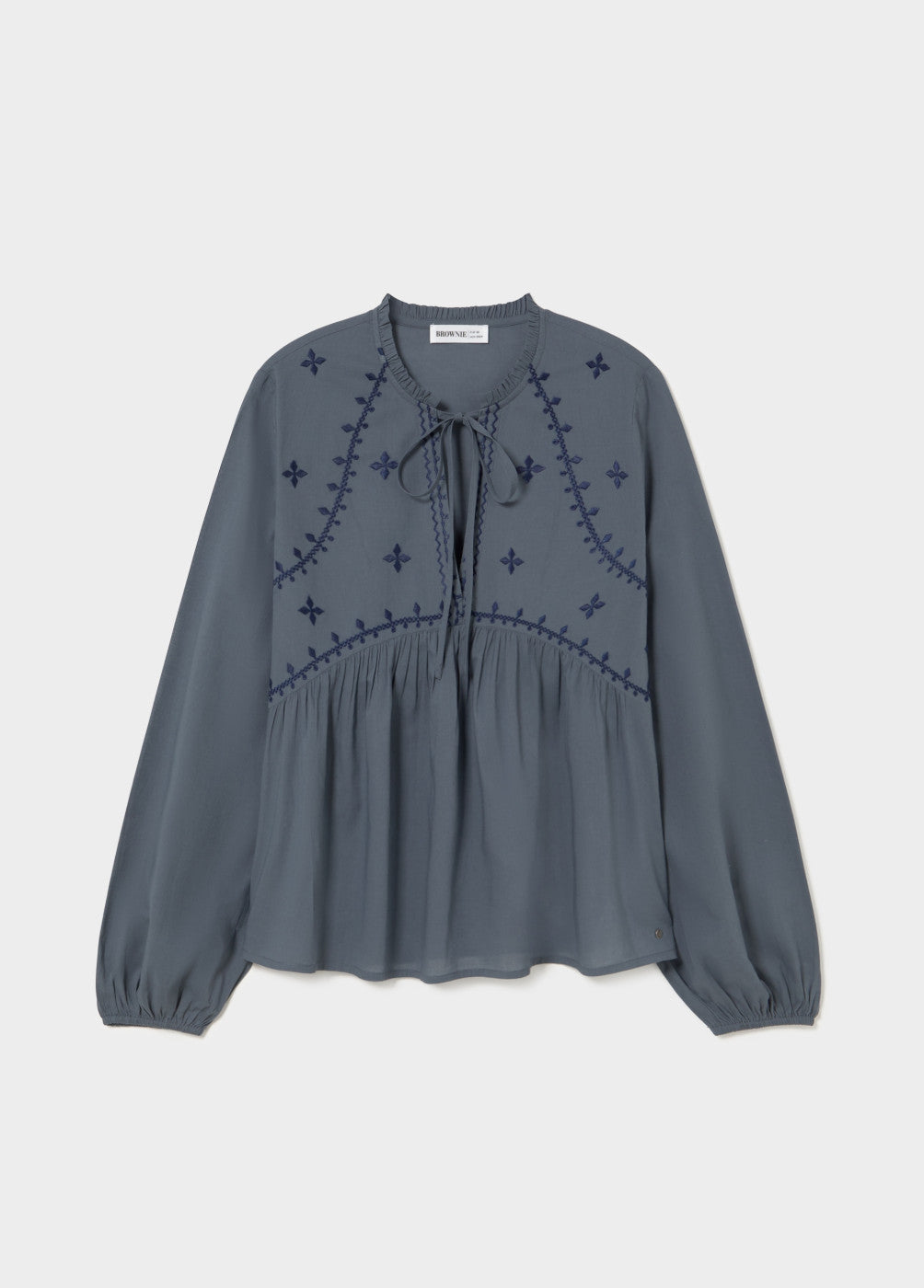 בראוני חולצה ארוכה לנשים