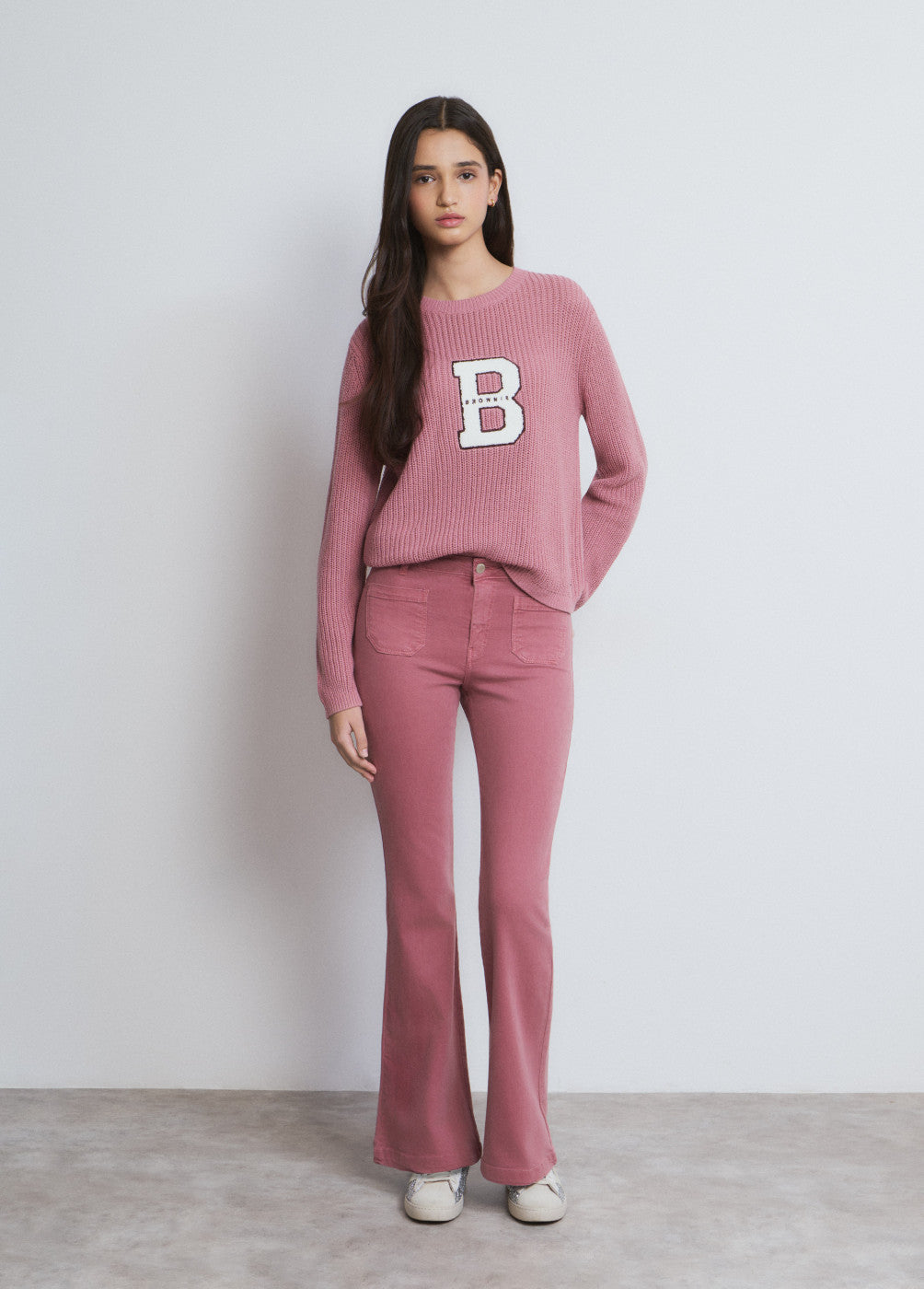 בראוני מכנסיים ארוכים לנשים