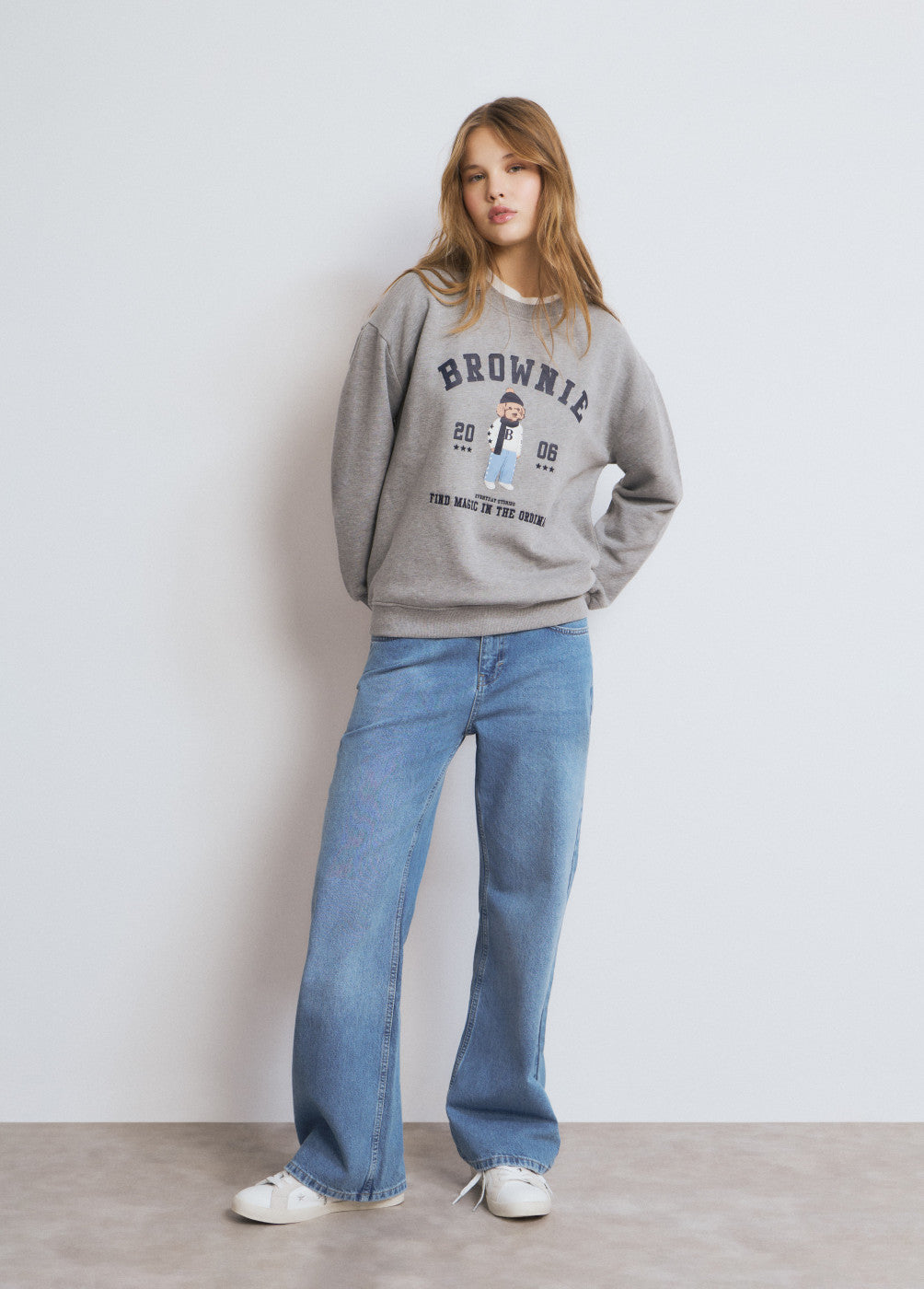 בראוני סווטשירט לנשים