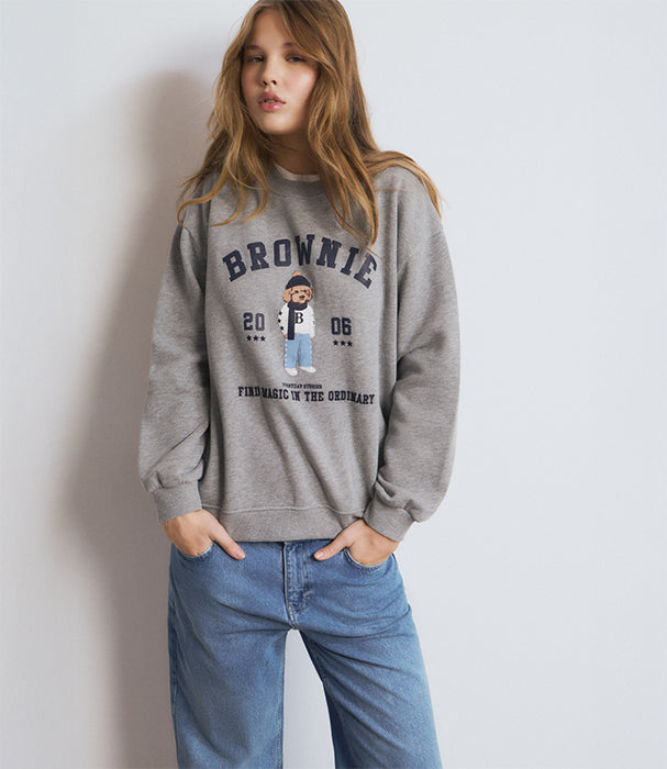 בראוני סווטשירט לנשים