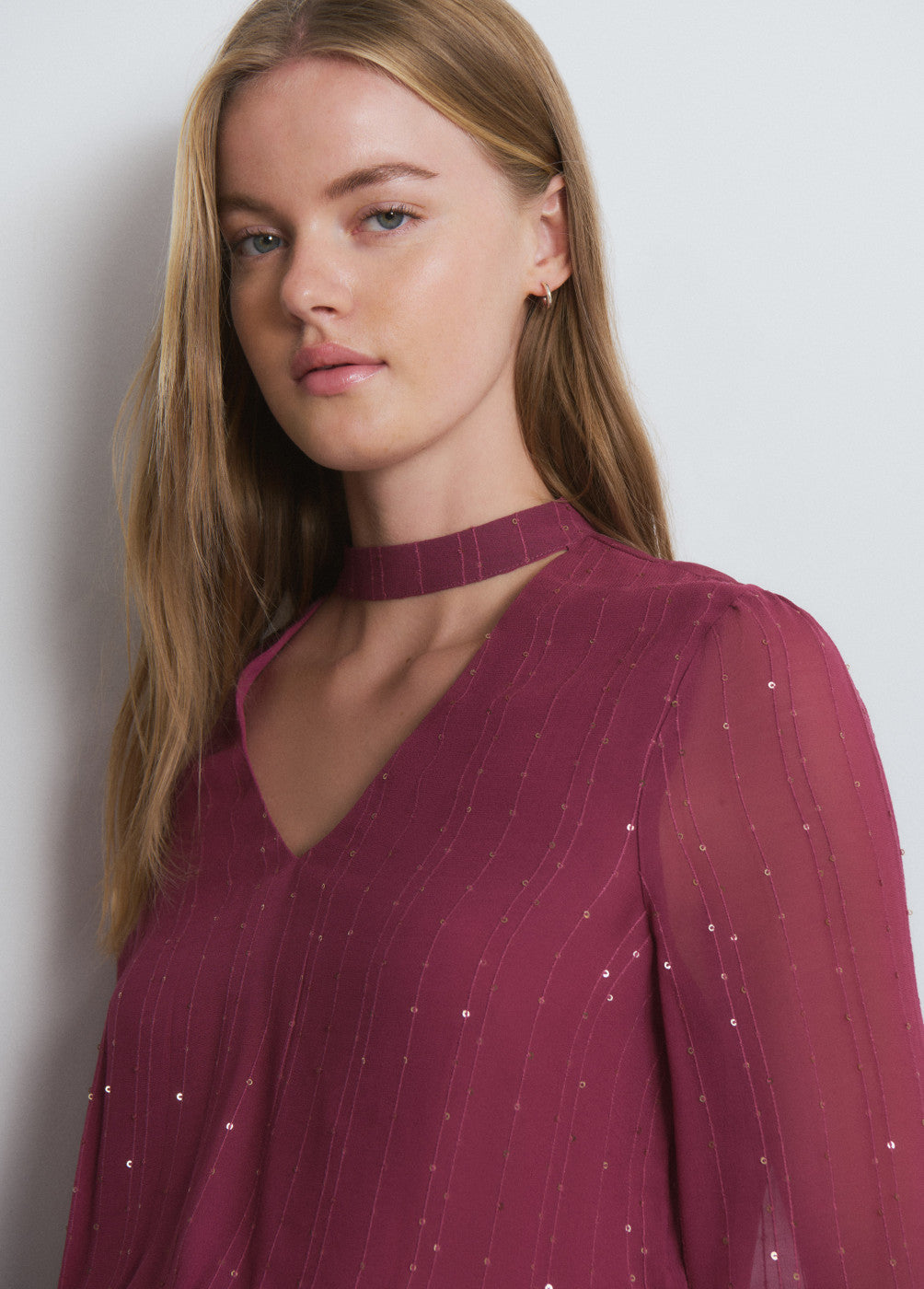 בראוני חולצה ארוכה לנשים