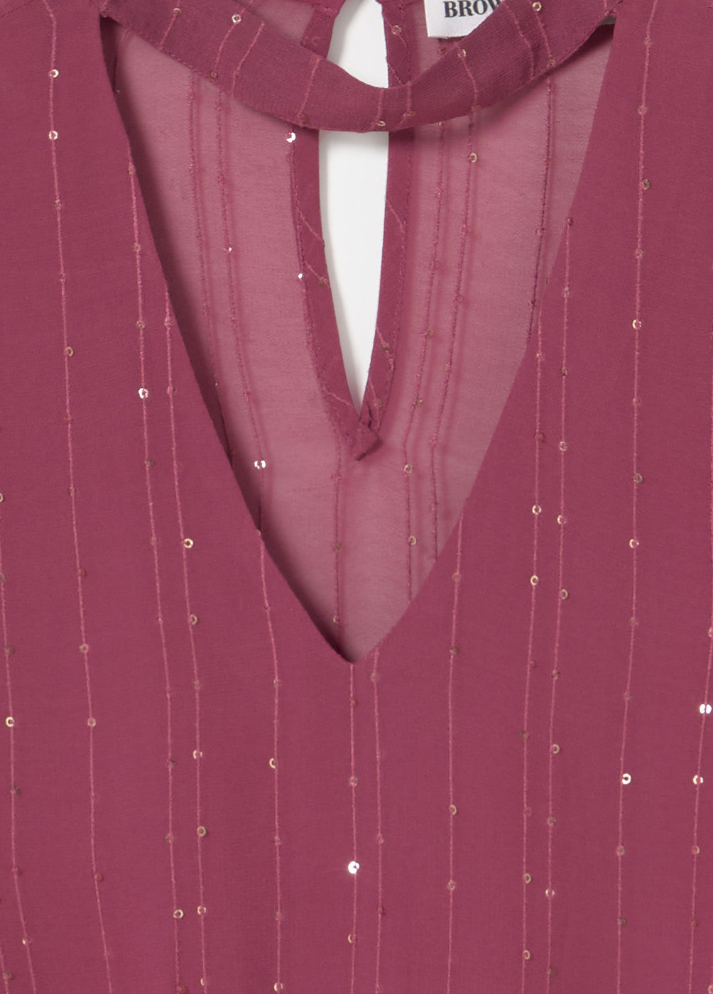 בראוני חולצה ארוכה לנשים