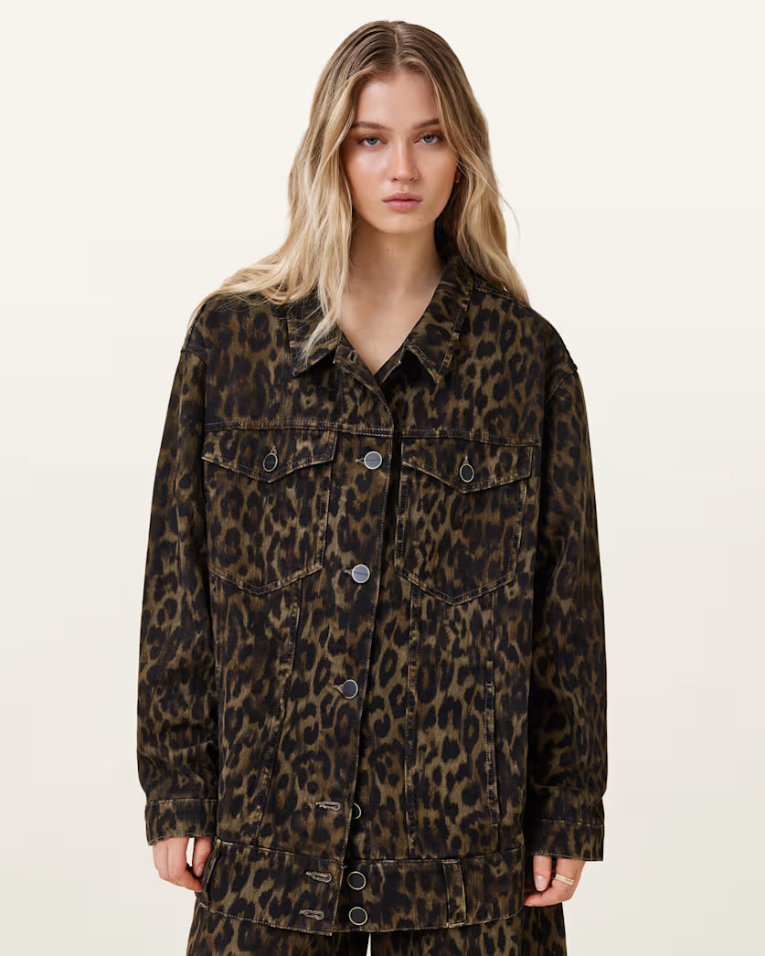 אול סיינטס ג'קט WILLOW DENIM JACKET לנשים