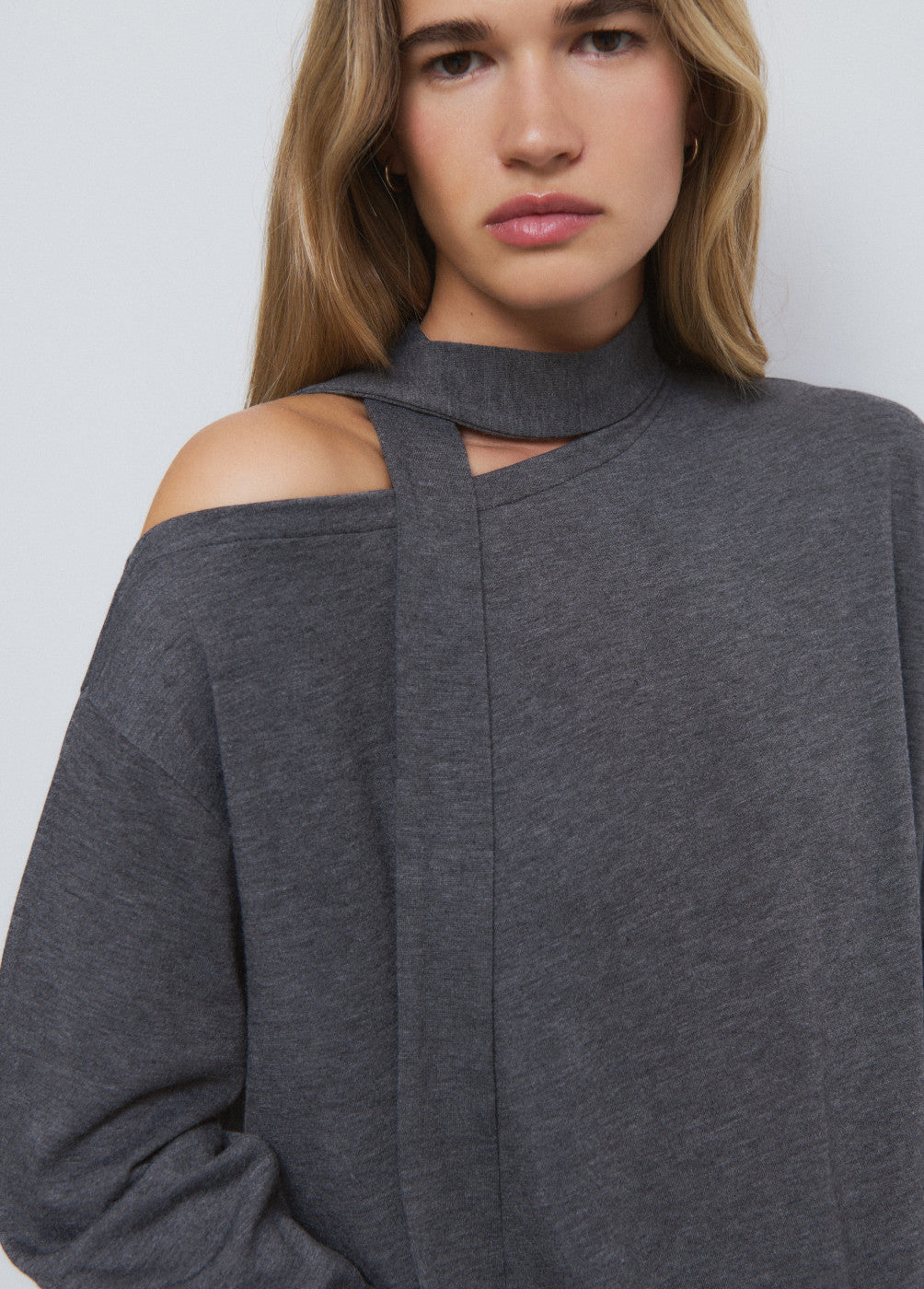 בראוני חולצה ארוכה לנשים