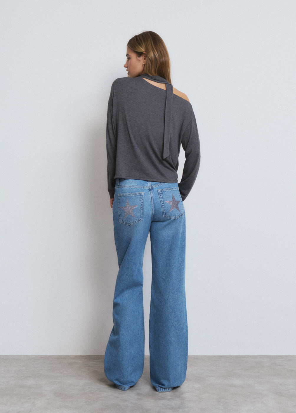 בראוני חולצה ארוכה לנשים