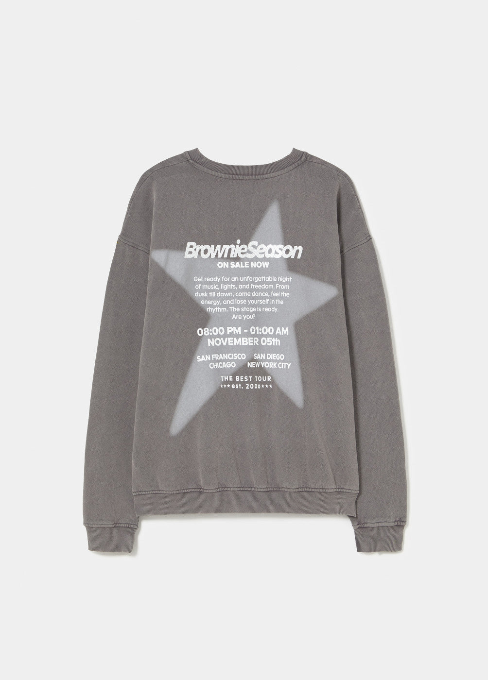 בראוני סווטשירט לנשים - CHOZEN