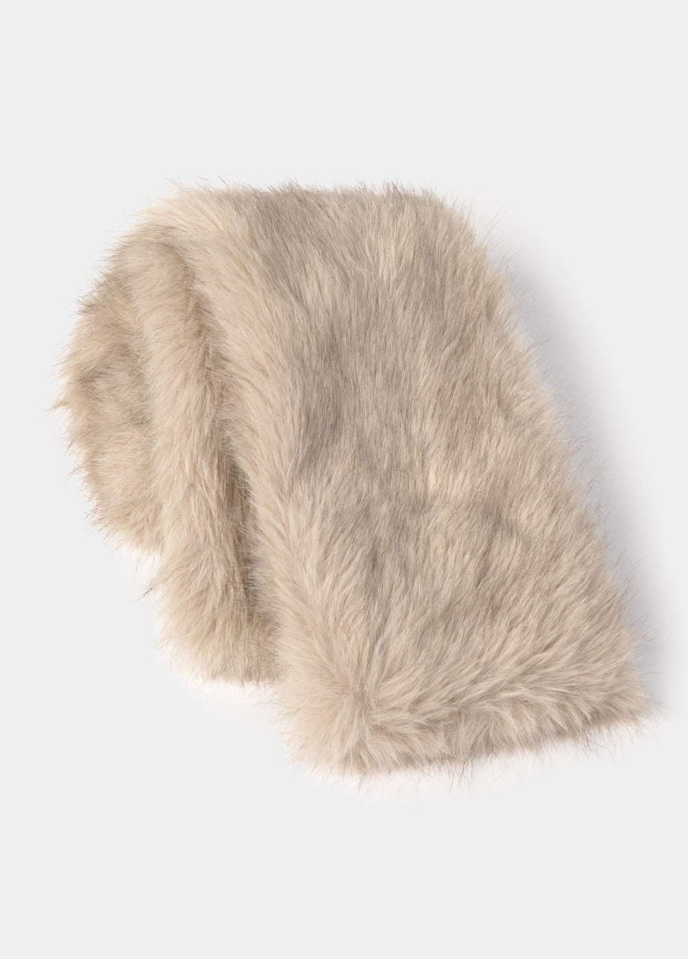 בראוני צעיף פרוותי לנשים