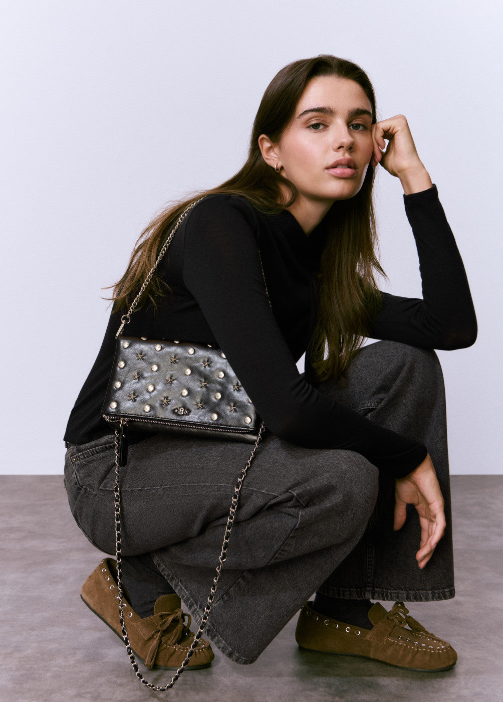 בראוני תיק צד לנשים