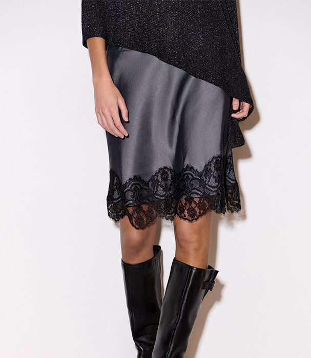 בראוני חצאית מידי לנשים