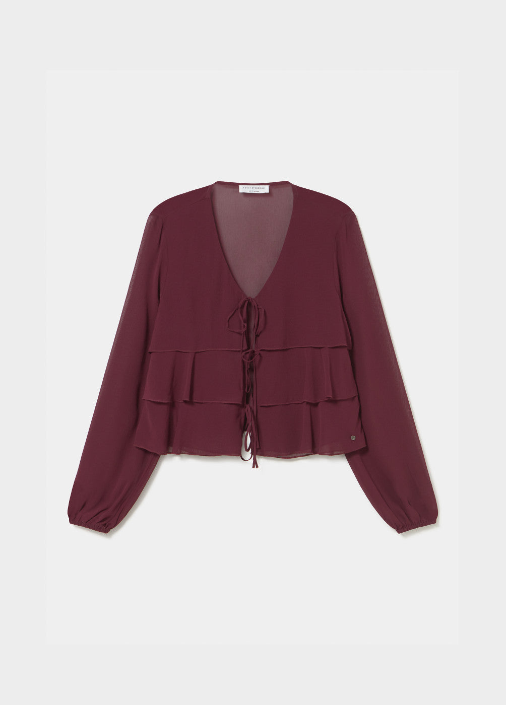 בראוני חולצה ארוכה לנשים