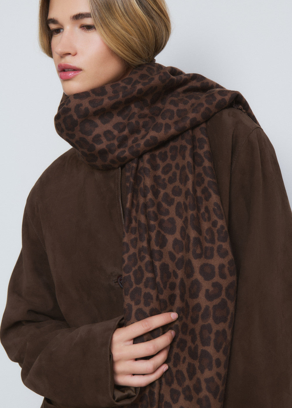 בראוני צעיף לנשים