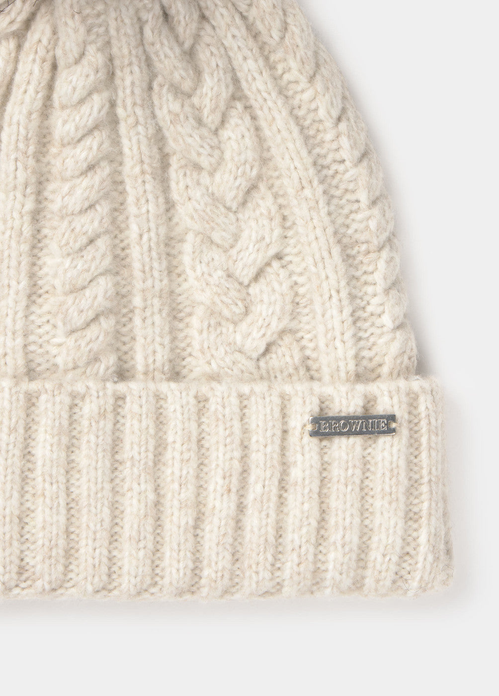 בראוני כובע צמר לנשים