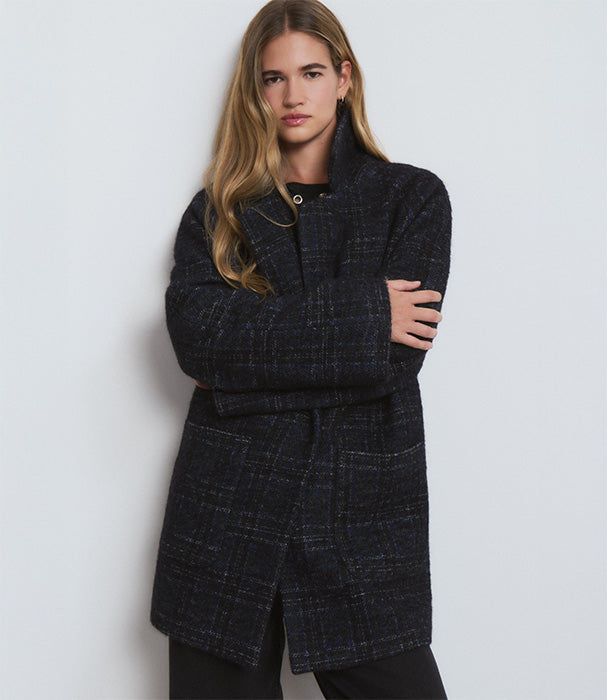 בראוני מעיל ארוך לנשים