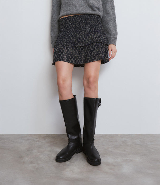 בראוני חצאית מיני לנשים