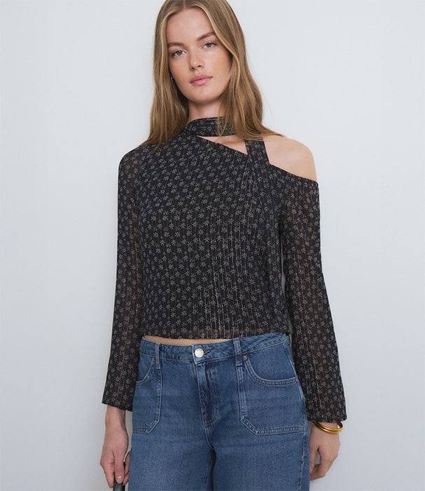 בראוני חולצה ארוכה לנשים