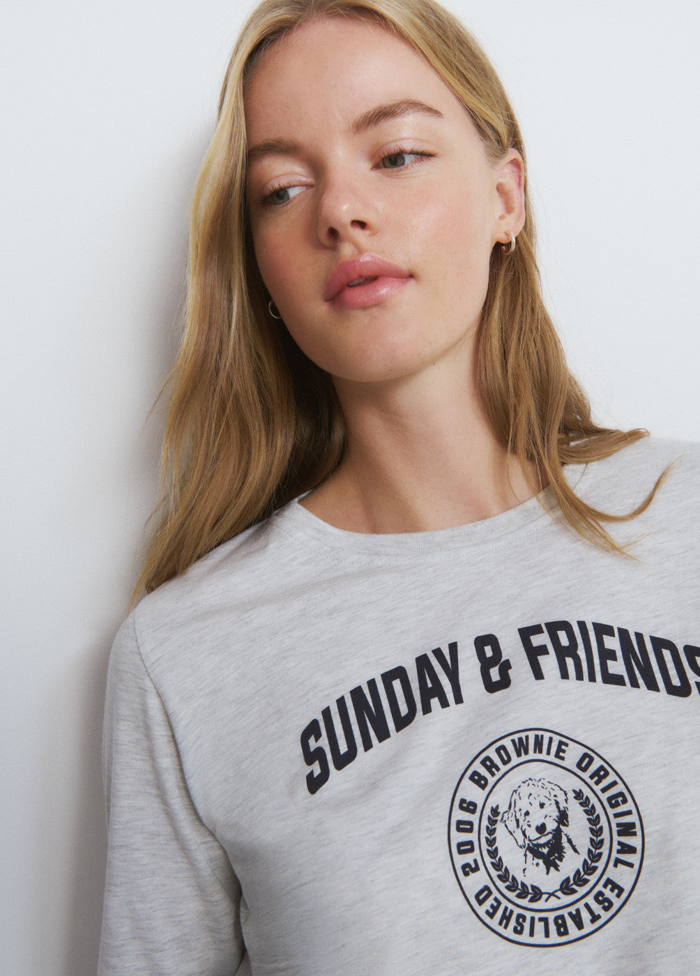 בראוני חולצה ארוכה לנשים