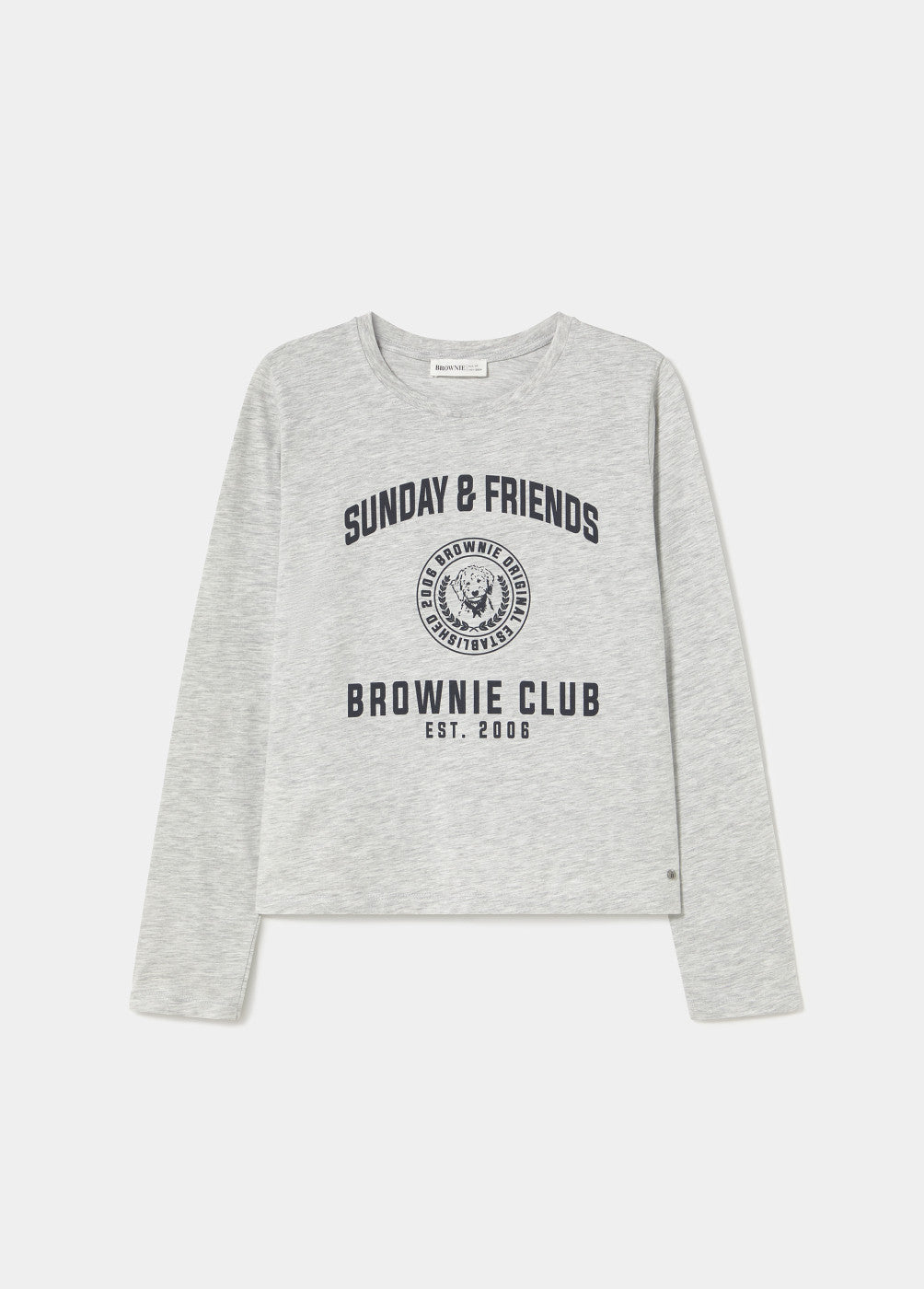 בראוני חולצה ארוכה לנשים