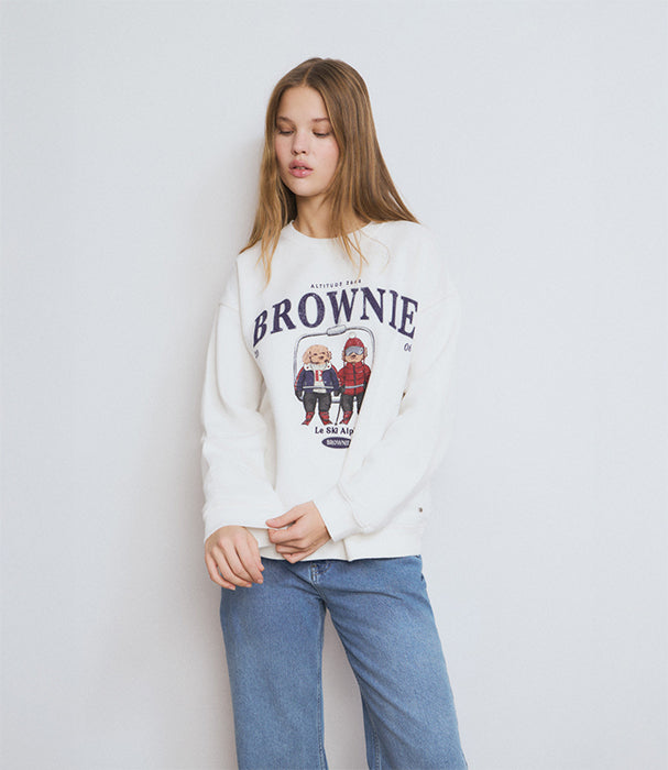 בראוני סווטשירט לנשים