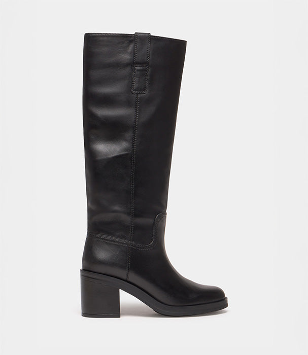 בראוני מגפיים גבוהים לנשים