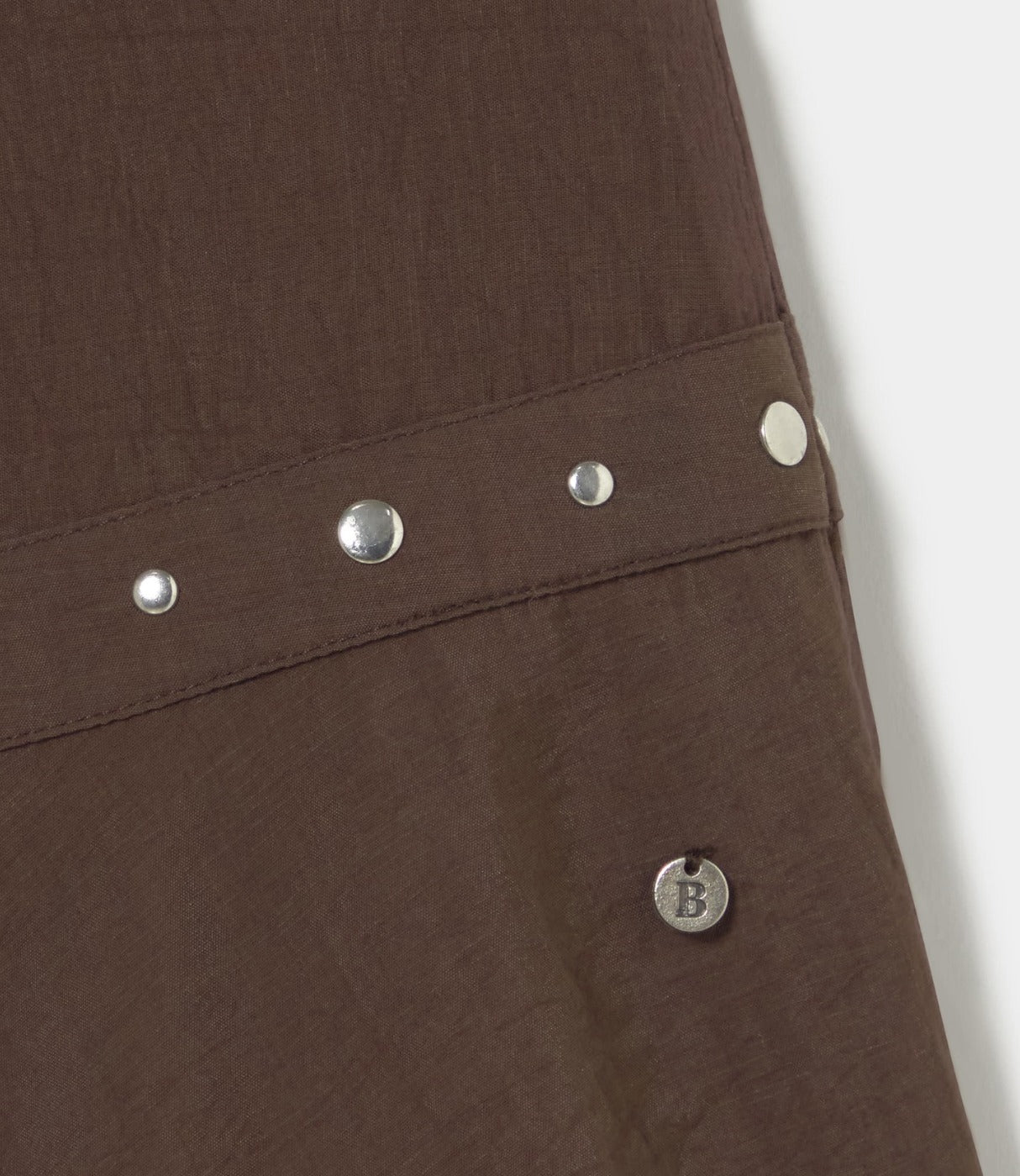 בראוני חצאית מיני לנשים - לא צוין