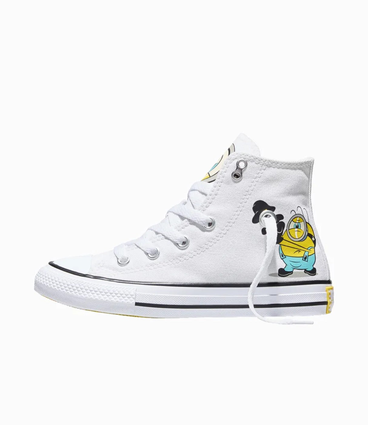 קונברס סניקרס CHUCK TAYLOR ALL STAR גבוהות בשילוב מיניונים לילדים