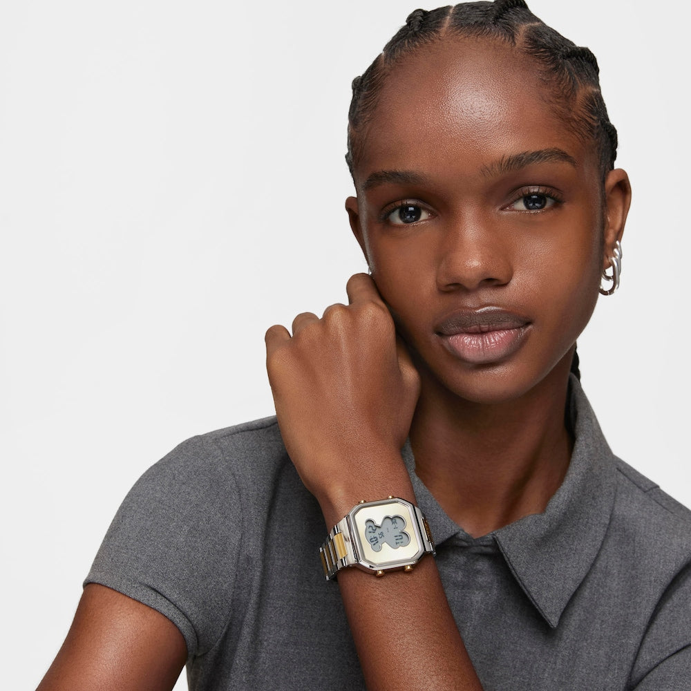 טואוס שעון דיגיטלי D-BEAR עם צמיד מפלדת אלחלד ופלדת IPG — תמונה 4 מתוך 7 - CHOZEN