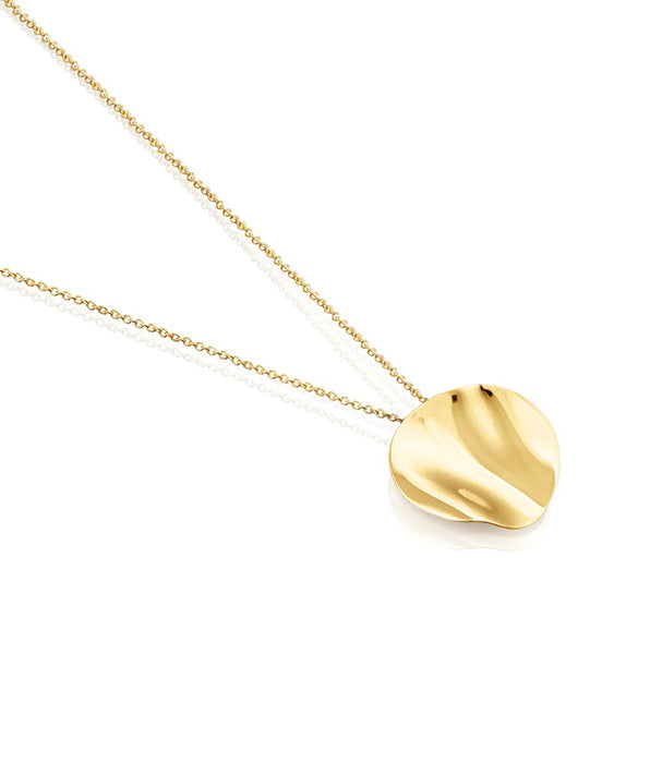 טואוס שרשרת עלה כותרת Nenufar מורמייל צהוב