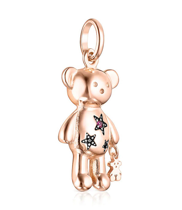 טואוס תליון דובי בשיבוץ אבני חן Teddy Bear Stars מורמייל